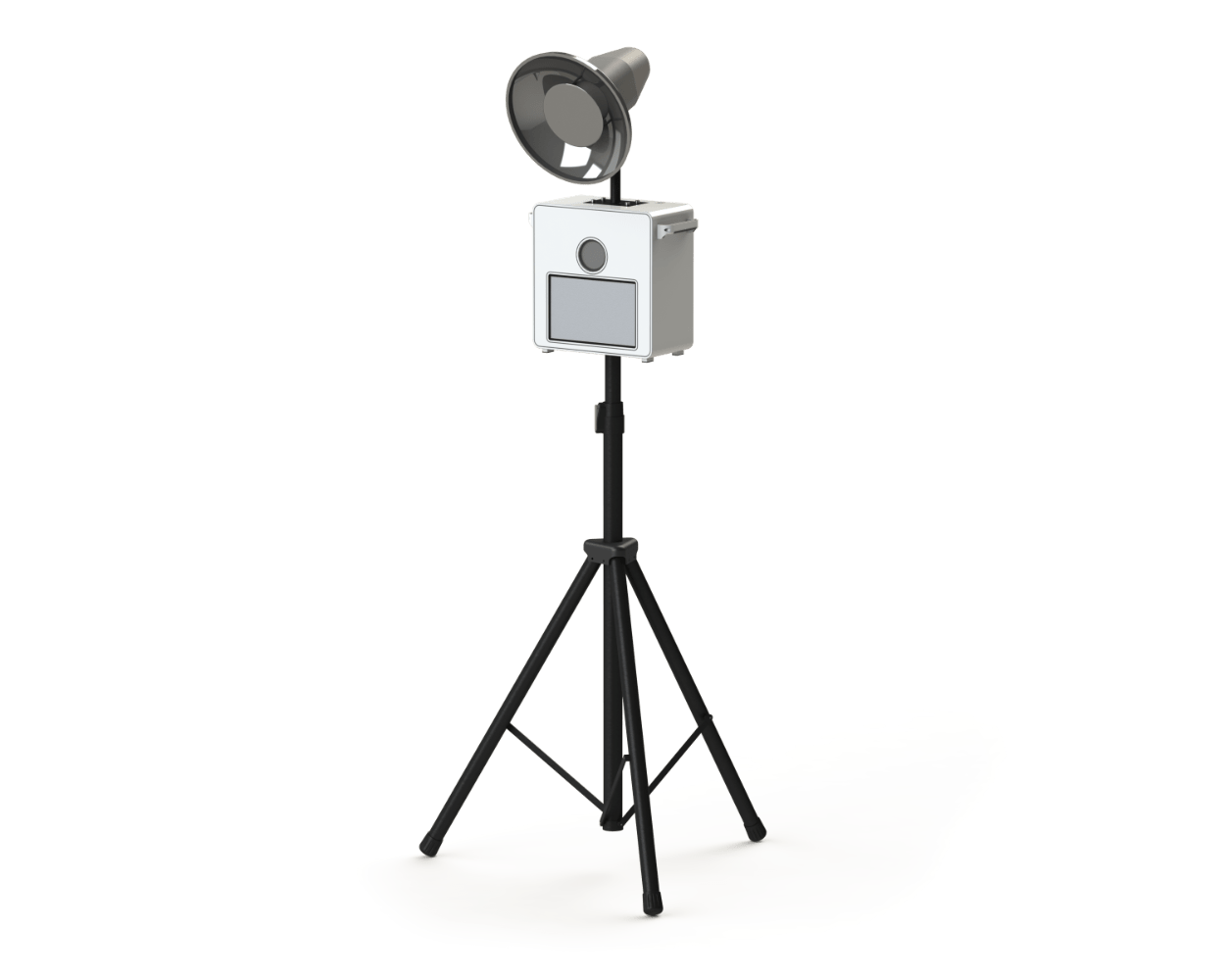 Komplett ausgestattete Fotobox
